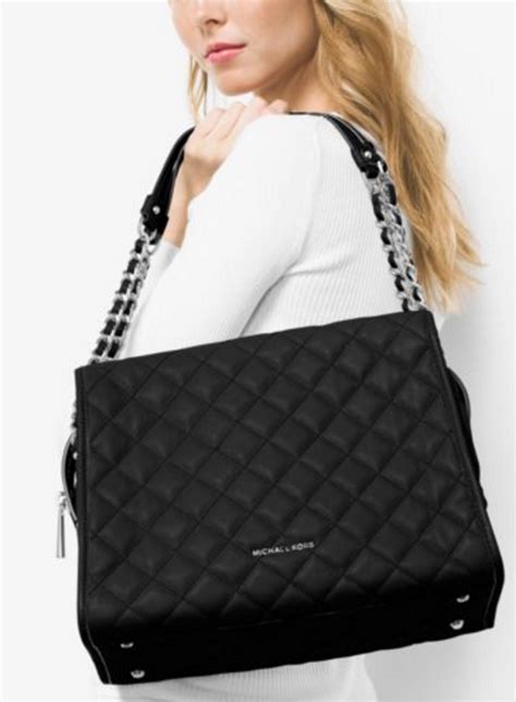 michael kors rachel large quilted|Michael Kors quilted crossbody.